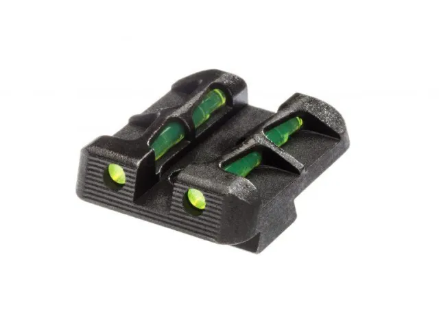 HiViz LiteWave Rear Green Sight Glock 9mm 40 S&W .357 Sig - View 2