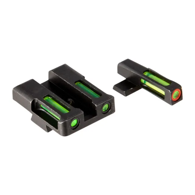 Hi-Viz XDN521 LiteWave H3 Sight Set for Springfield XD Green/Orange - View 2