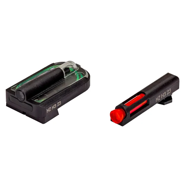 Hi-Viz FastDot H3 Sight Set for Glock MOS Red/Green Tritium - View 2