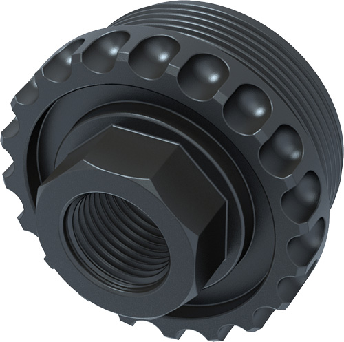 Lantac HUB-ADC-DT-556-TI Titanium Direct Thread Adapter 1/2-28 QPQ - View 2