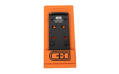 C&H Precision V4 Optic Mounting Plate for Glock MOS Anodized Black - View 2