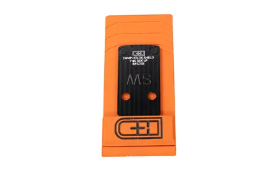 C&H Precision SWMP-HOLOk-SHIELD-PLUS Optic Mount Plate Black Anodized - View 2