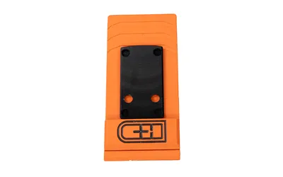 C&H Precision SWMP-HOLOk-SHIELD-PLUS Optic Mount Plate Black Anodized - View 3