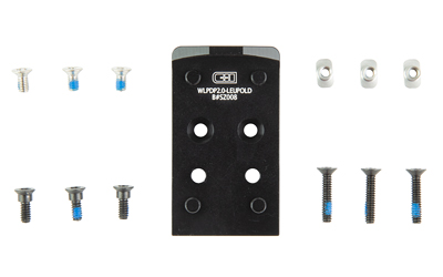 C&H Precision Optic Mounting Plate Fits Walther PDP 2.0 to Leupold Delta - View 2