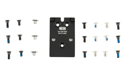 C&H Precision SA-OSP-RSH Optic Mount Plate for Springfield XD-M, Black - View 2