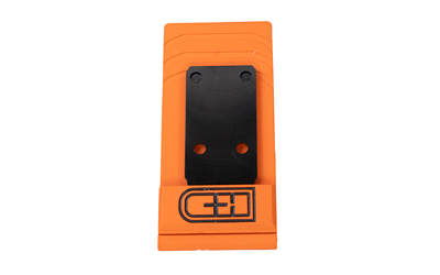 C&H Precision SWMP-57-EQ-HOLOK Optic Mount Plate Black Steel - View 3