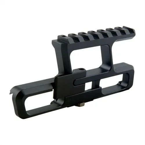RS Regulate AK-302M Rear-Biased Lower Rail, Titanium Lock, 8oz, Black - View 3