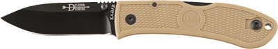Ka-Bar Dozier Hunter Folding Knife 3.00 In Black AUS 8A 4062CB - View 2