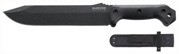Ka-Bar BK9 Becker Combat Bowie 9.25" 1095 Cro-Van Blade, Sheath Included - View 2