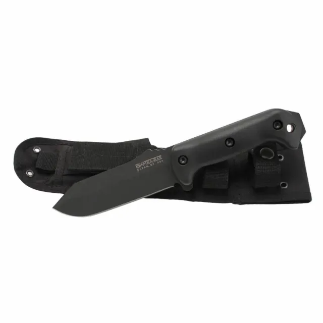 Ka-Bar BK10 Becker Crewman 5.5" Fixed Blade, Black Handle, Sheath Included - View 2
