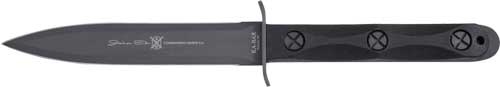 Ka-Bar EK44 6.63 In Double Edge Spear Point 1095 Cro-Van Blade - View 2