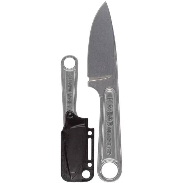 KA-BAR 1119 Forged Wrench Knife 3" 425 High Carbon SS with Sheath - View 2