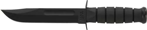Ka-Bar 1211 Fighting Utility Knife 7" 1095 Cro-Van Blade Kraton Handle - View 2