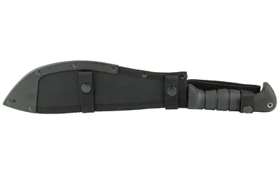 Ka-Bar 1248 Cutlass Machete 11" SK-5 Steel Blade Black TPR Handle 16.5" - View 4