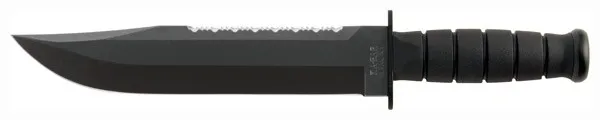 Ka-Bar 2211 Big Brother 9.38" Serrated/Plain Blade, Kraton G Handle, Sheath - View 2