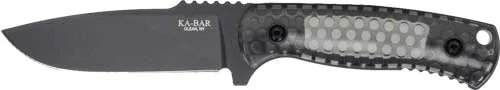 Ka-Bar Les George Cool Name 7700 4.25 In Drop Point & Sheath - View 2