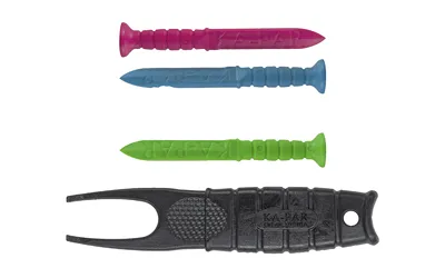 Ka-Bar KA-PAR Golf Essentials 9936 36 Nylon Tees & Divot Tool - View 2