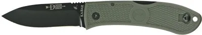 Ka-Bar 4062FG Dozier Hunter 3" AUS-8A Blade Foliage Green Handle - View 2