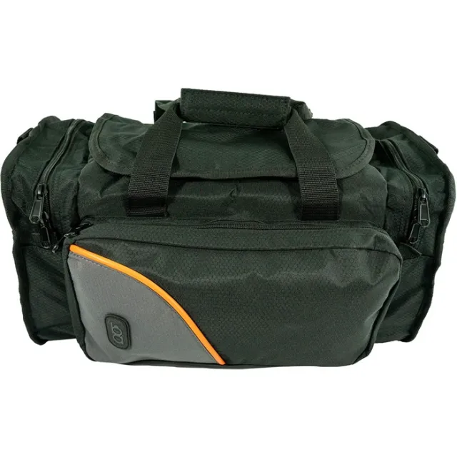 Bob Allen BA450 Club Range Bag Black Ripstop Nylon Holds 2 Handguns - View 2