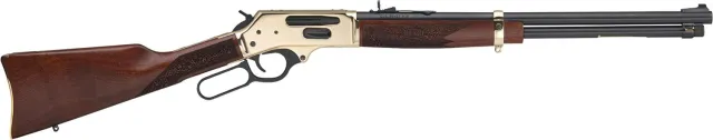 Henry H024-4570 Lever Action Rifle .45-70 19.8 in Blued Steel 4 Rounds - View 2