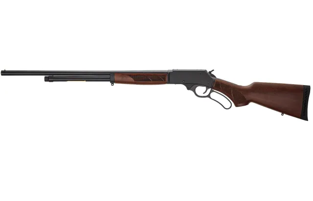 Henry H018G410 Lever Action Shotgun .410 Bore 24 in Blued Steel 6 Rounds - View 2