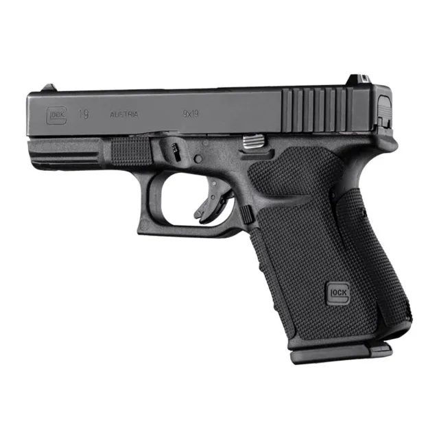 Hogue Wrapter Rubber Adhesive Grip Glock 19 23 32 38 Gen 3 Black - View 2