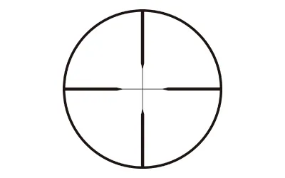 BSA PS27X28 Edge Matte Black 2-7x28mm Pistol Scope 30/30 Reticle - View 5