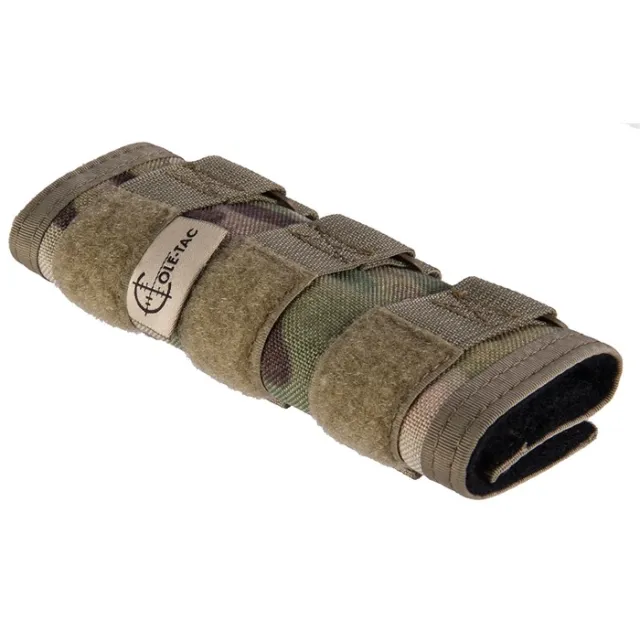 Cole-TAC MP103 Metal Python Suppressor Cover 6 In Multicam 1-2 In - View 2