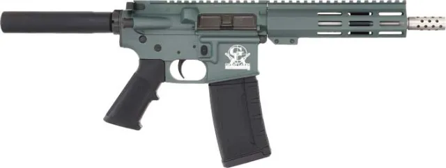 Great Lakes Firearms GL15223SSP CHG 223 Wylde 7.5In 30rd Charcoal Green - View 2