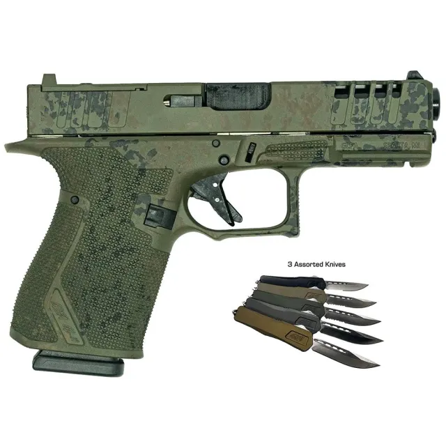 Great Lakes GL19LGRNBUNDLE 9mm 4in Lichen Green - View 2