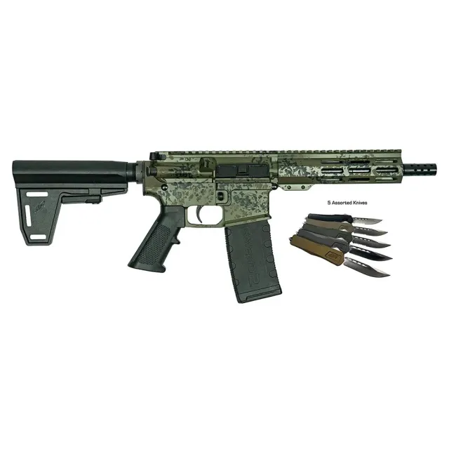 Great Lakes GL15 7.5in Lichen Green Pistol Brace Bundle - View 2