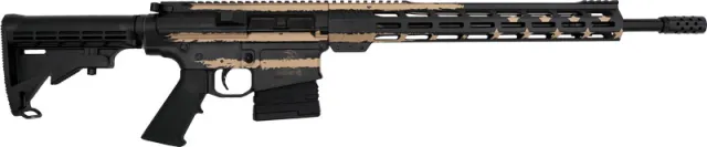 GLFA GL10308FDST AR10 Rifle .308 Win 18" Nitride Barrel Desert Flag 10-Rd - View 2