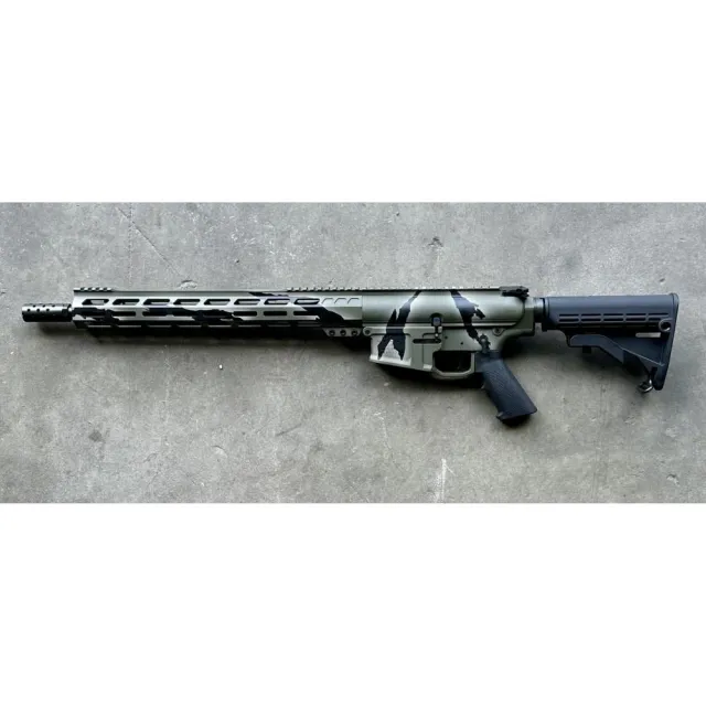 Great Lakes Firearms GL10308PGRN16 .308 Win 16In 10rd Green Camo - View 2