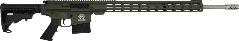 Great Lakes Firearms GL10243SS ODG .243 Win Semi-Auto 24 In OD Green 5-Shot - View 2