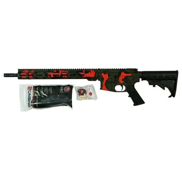 Great Lakes GL15223MCMP AR-15 .223 Wylde 16" Deer Camp Camo 30+1 M-LOK - View 2