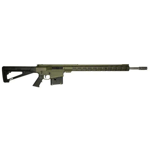 GLFA GL10LA65PRCSSODG 6.5 PRC Rifle 24" Barrel M-LOK OD Green 5rd Mag - View 2