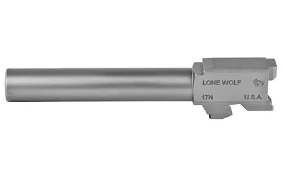 Lone Wolf LWD-17N AlphaWolf Barrel 9MM 4.49" Matte Stainless Steel Glock 17 - View 4