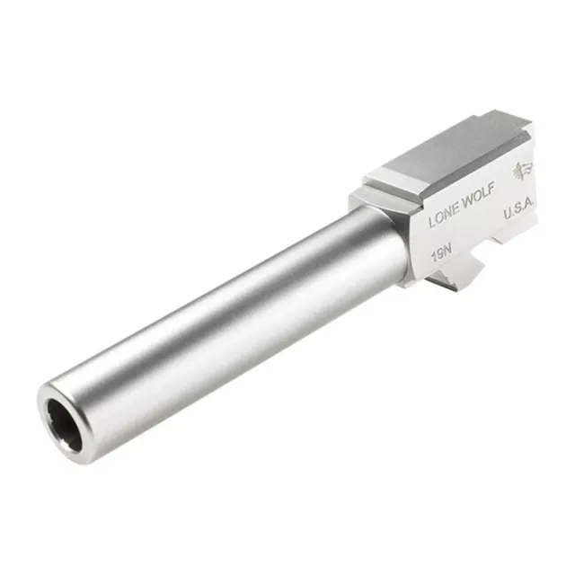 Lone Wolf Distributors LWD-19N Glock 19 9mm 4.02 In Stainless Steel Barrel - View 2
