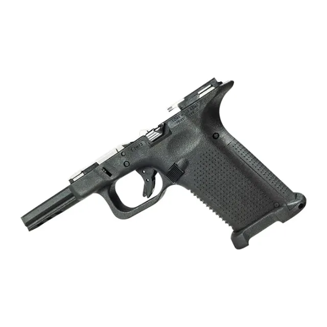 Lone Wolf LWD-TWF3-BUILT Black Textured Frame for Glock Gen 3/4 Slides - View 3