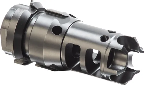 Lantac DGN556BWM Dragon Muzzle Brake 223/5.56 1/2-28 Dead Air KEYMO - View 2