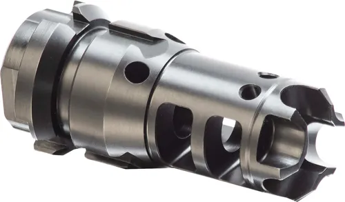 Lantac Dragon Muzzle Brake .300 Blackout 2.30 In AISI4150 Black - View 2