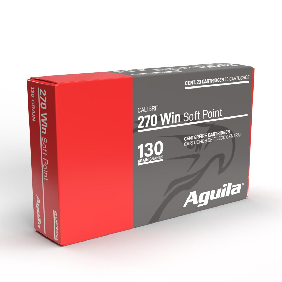 Aguila Ammunition 8053AG .270 Win 130gr InterLock BTSP 20 Rounds - View 2