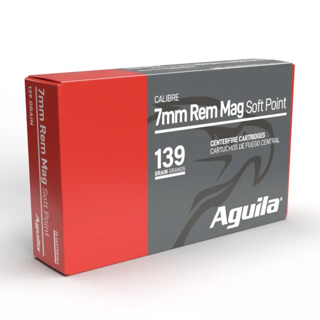 Aguila Ammunition 80591AG 7mm Rem Mag 139gr InterLock BTSP 20 Rounds - View 2