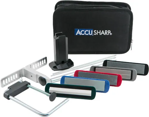 AccuSharp 5-Stone Precision Knife Sharpening Kit with Case - View 2