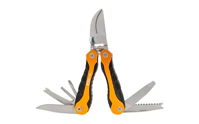 AccuSharp Sportsman's Multi Tool - Black/Orange Folding Blade, Nylon Case - View 2