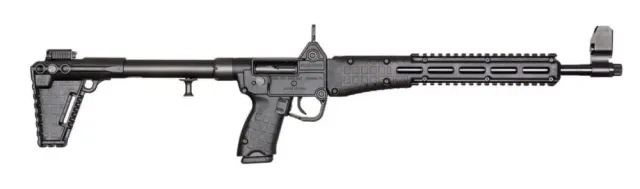 Kel-Tec SUB2K9MPBBLK 9mm 16" Semi-Auto Rifle, Blue/Black, 10-Rd Mag - View 2