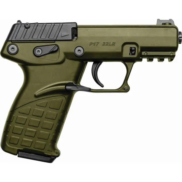 KelTec P17 Semi Auto Pistol 3.93" Barrel 22LR 16rd P17GRN - View 2