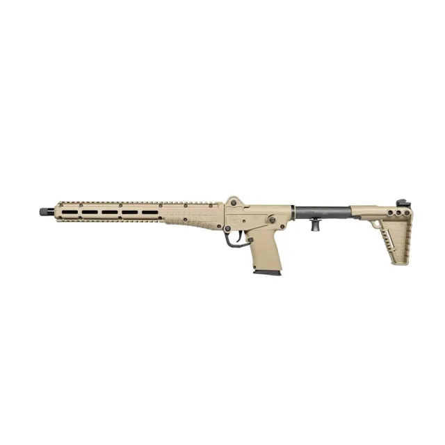 Kel-Tec SUB2K57TAN SUB2000 Gen3 5.7x28mm 20rd 16.15" Tan Polymer Stock - View 2