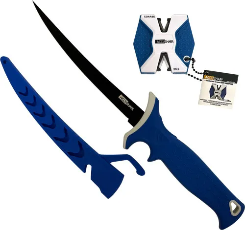 AccuSharp Fillet Knife 6.5" Stainless Steel Two-Step Carbide Sharpener - View 2