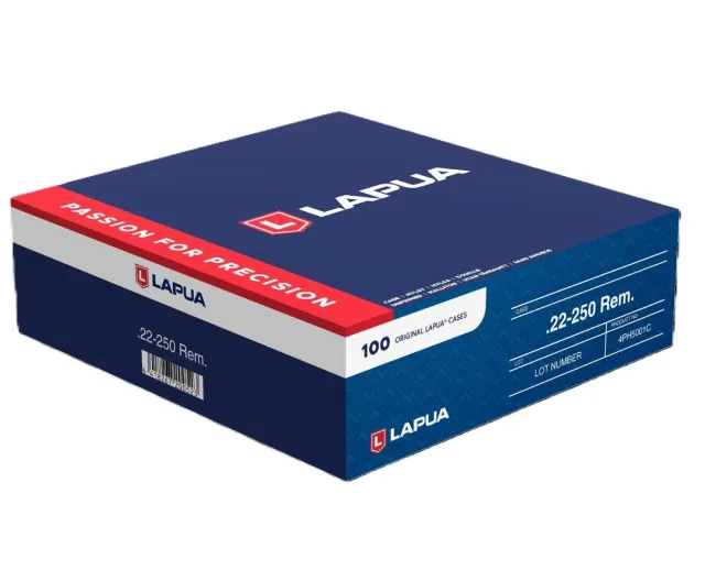 Lapua 4PH5001C 22-250 Rem Unprimed Rifle Brass Cases 100/Box - View 2